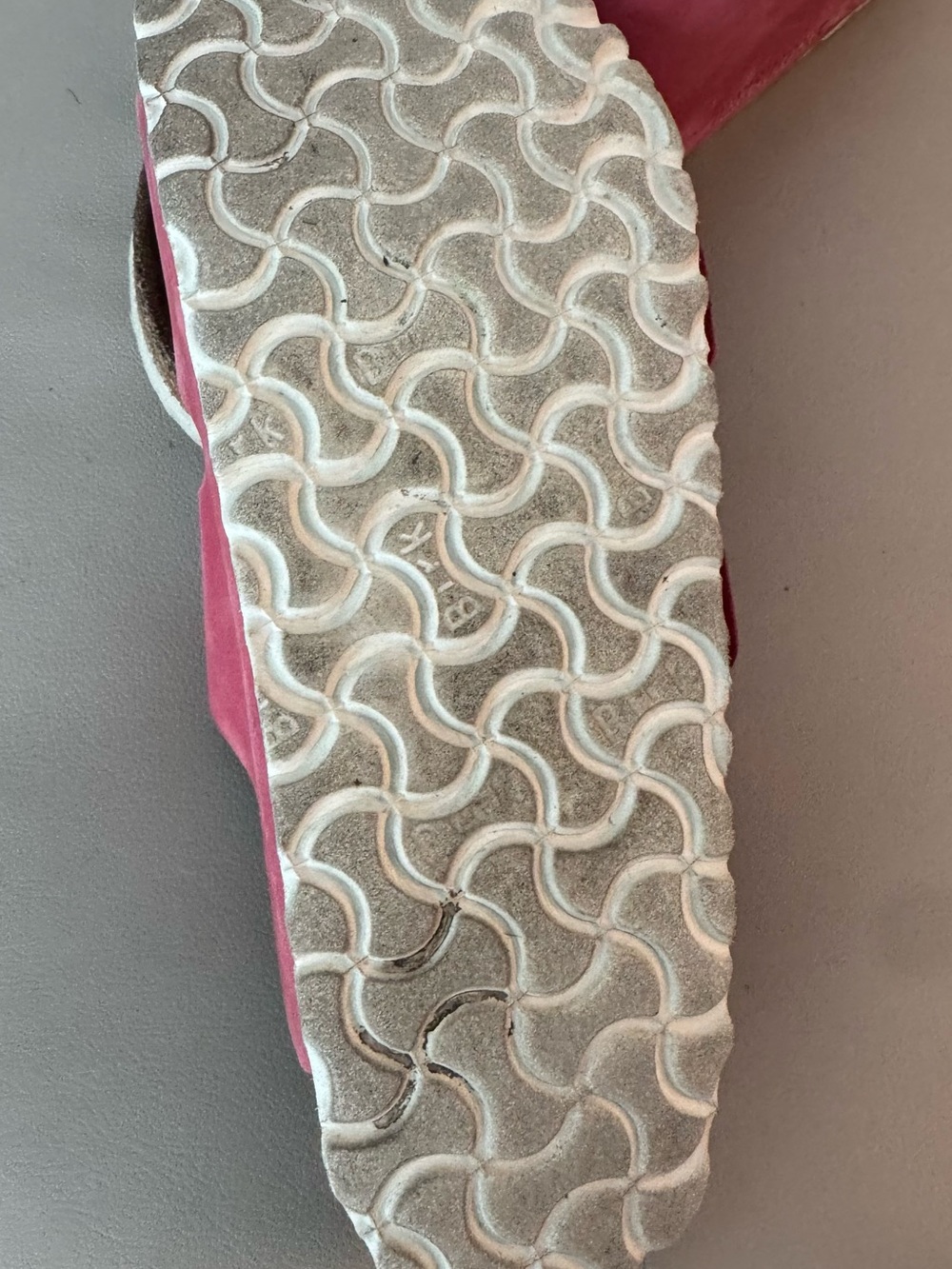 Birkenstock Raspberry Suede Double-Buckle Slides - Picture 3 of 4